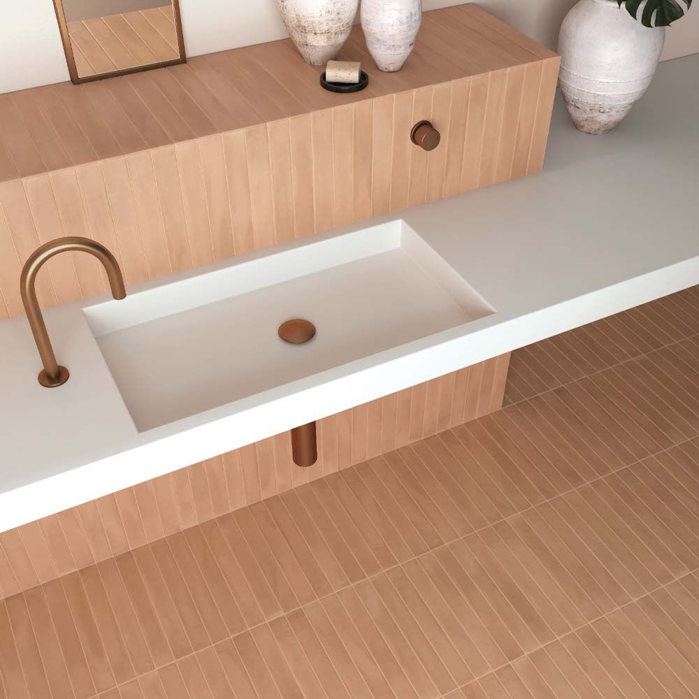 Kesa Matt 400x50 - Brown, Green, White, Orange