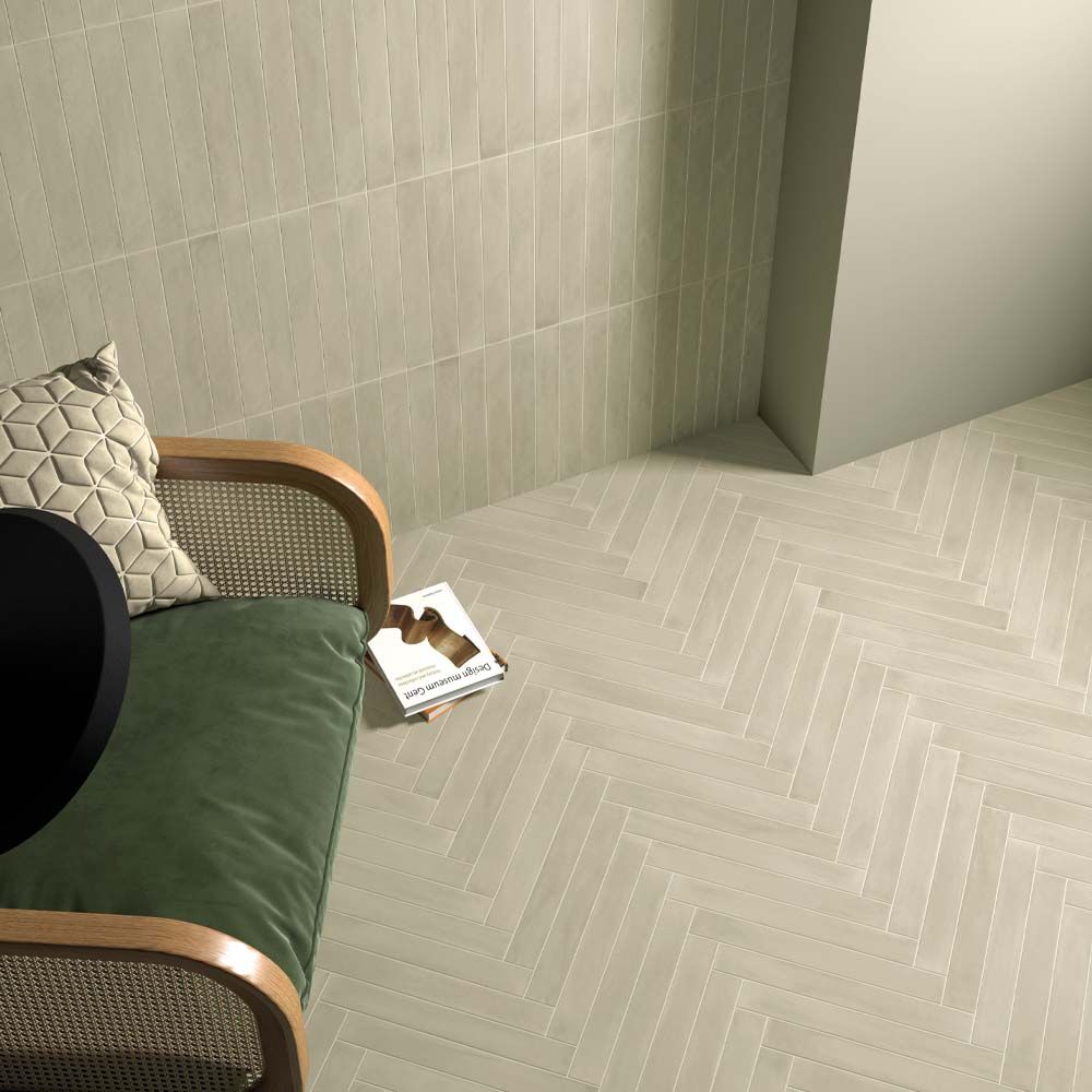Kesa Matt 400x50 - Brown, Green, White, Orange