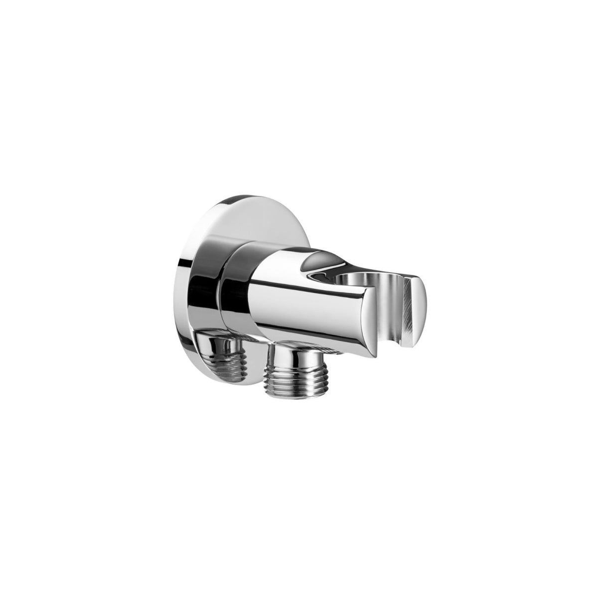 Roca T-1000 Round Built In Concealed Thermostatic 2 Outlet Shower Set - Chrome