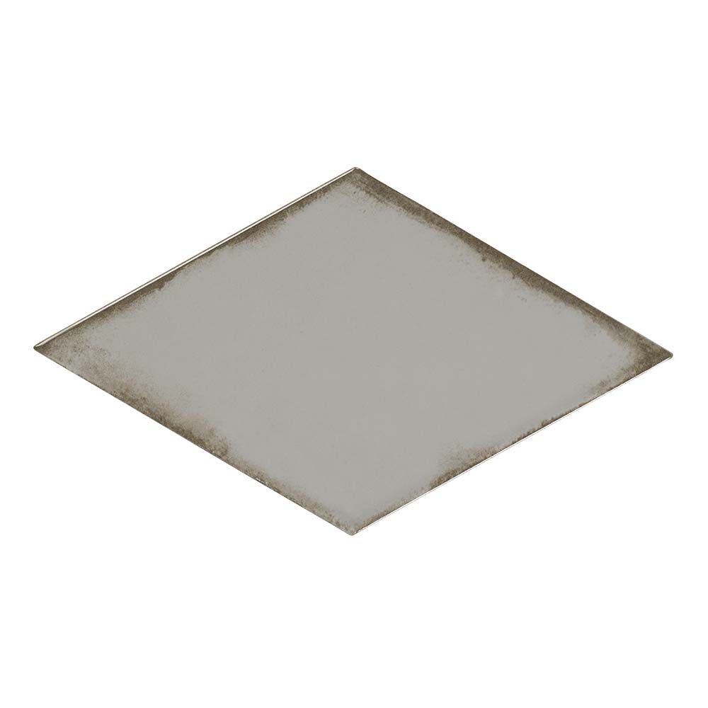 Rhombus Rustic Gloss 263x152 Ceramic Wall - White, Grey, Taupe